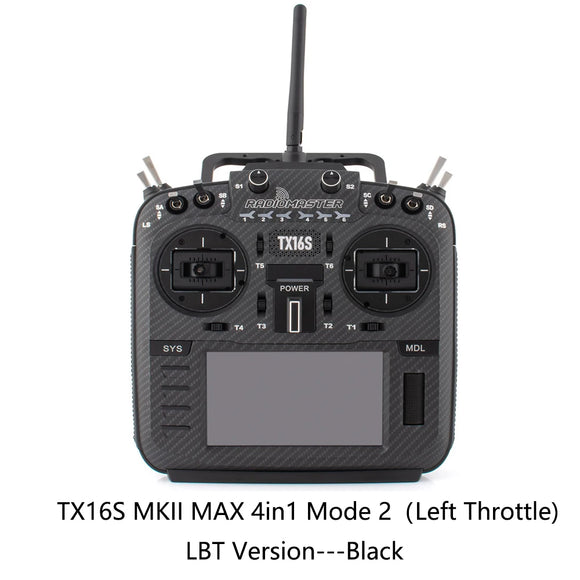 RadioMaster TX16S MKII MAX Radio Control System ExpressLRS Multi-protocol 4in1