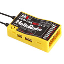 HelloRadio HR8C Receiver Compatible with D8/D16/SFHSS protocol for fixed-wing Airplane Drone Quadcopter-1