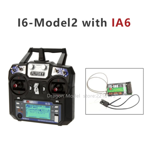 Flysky FS-i6 FS I6 2.4G 6ch RC Transmitter Controller FS-iA6 / FS-iA6B Receiver for Quadcopter DIY Drone