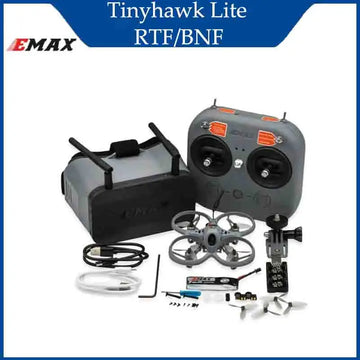 Emax Tinyhawk Lite RTF/BNF FPV Racing Drone 75mm 0806 Motor Runcam Nano 3 Camera 0/25mW/100mW/400mW Quadcopter 2.4G ELRS RC