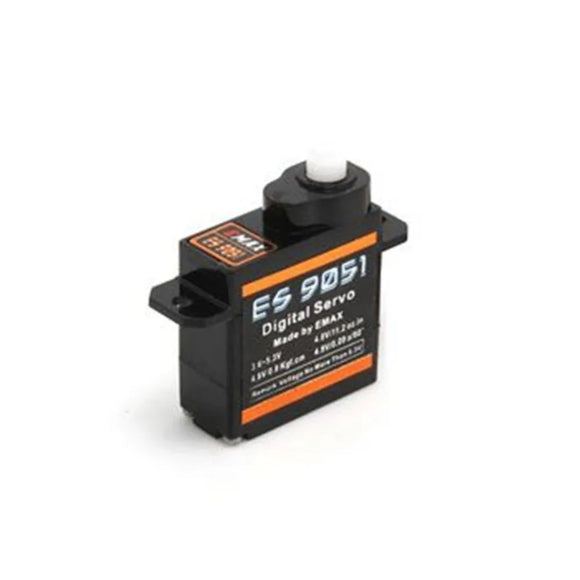 EMAX ES9251 II 4g Пластиковый микро сервопривод Digital / ES9051 4,3g Digital Мини сервопривод для модели RC