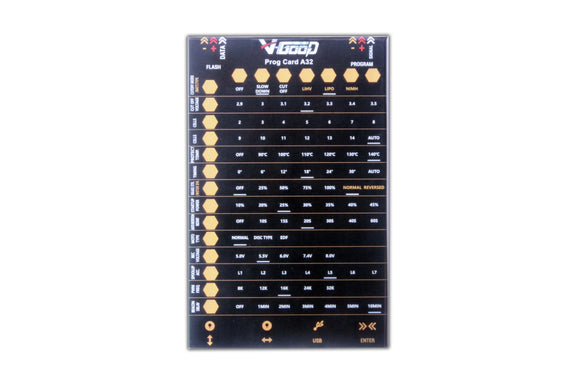 V-GOOD VGOOD Airplane32 Plus(New) 32Bits Brushless ESC 6A 15A 40A 60A 80A 100A 120A 150A BEC SBEC for RC Airplane Fixed-Wing