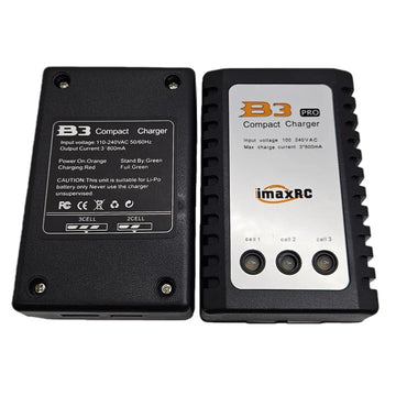 IMAX B3 PRO Lipo Battery Compact Charger 7.4V 11.1V 2S 3S 110-240V Lipo Power Supply Charger EU Plug For RC Helicopter Parts - 0