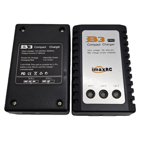 IMAX B3 PRO Lipo Battery Compact Charger 7.4V 11.1V 2S 3S 110-240V Lipo Power Supply Charger EU Plug For RC Helicopter Parts