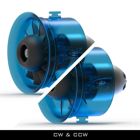Hobbyocean 40 mm EDF 8 Blatt CCW/CW Impeller System mit 6500KV 8600KV Brushless Motor 3S/4S für RC Flugzeug Modell Jet