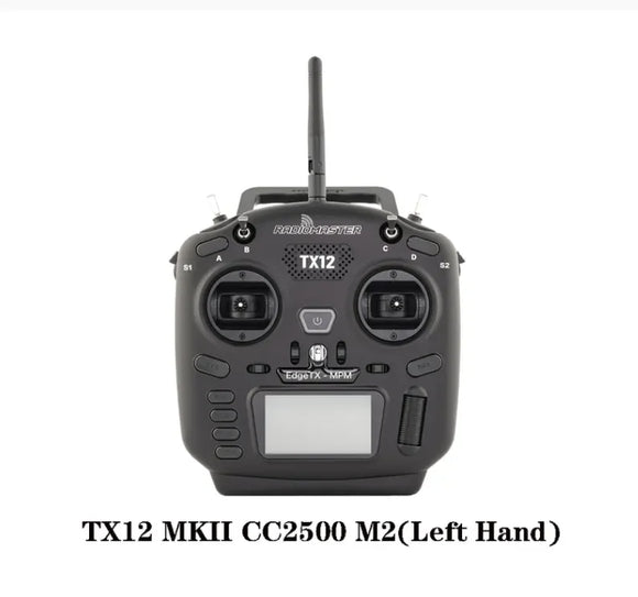 In Stock RadioMaster TX12 MKII MK2 Mark 2 Radio ELRS/CC2500 EdgeTX OpenTX 16CH Multi-Module Compatible Radio Control Transmitter