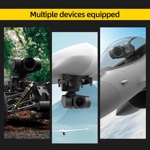 XF C-20T 3Axis Gimbal FPV Headtracker Module Increased Stability PTZ Head Tracking For O3 Air Unit FPV RC Drone Fixed Wing Car