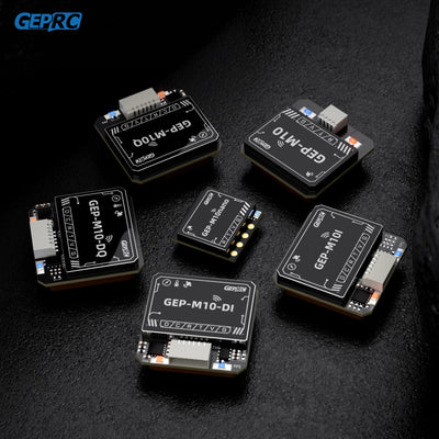 GEPRC Serie GEP-M10 GPS Chip Flash integrado QMC5883L Magnetómetro DPS310 Barómetro Preciso y Condensador Faradio para Drones FPV - 0