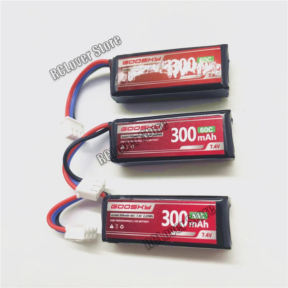 GOOSKY S1 LEGEND 3D RC Helicopter Spare Parts Accessories S1 Max Original Lipo 300mAh Battery