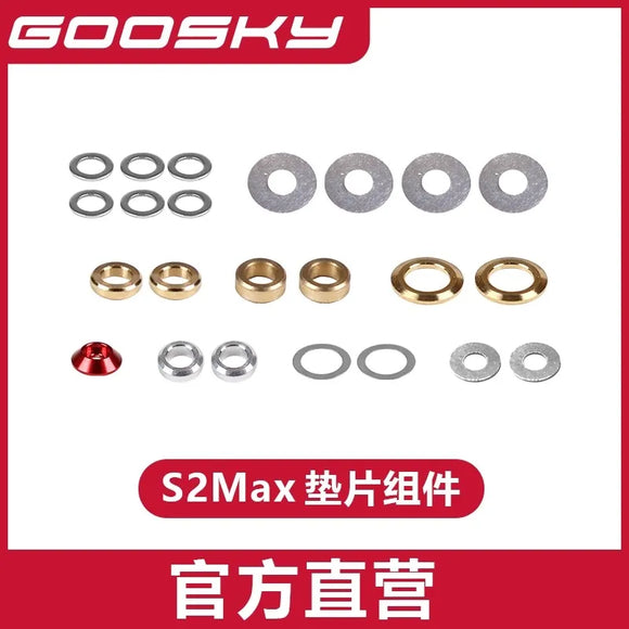GOOSKY S2 Max RC Helicopter Spare Parts tail boom main blade tail blade motherboard ESC transmitter battery canopy servos gear