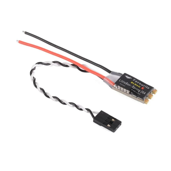 FVT LittleBee Little Bee BLHeli_S ESC DSHOT SPRING 20A ESC BLHeli S Speed Controller 2-4S for FPV Racing Drone