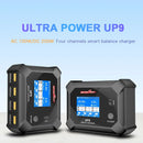 ULTRA POWER UP9 200W Four Channels Smart Blance Charger AC100W /DC 200W Double Input Battery Charger RC Tools-2