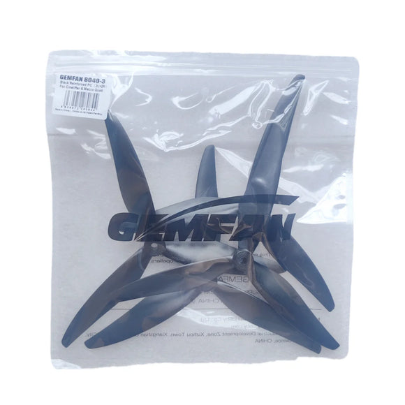 Gemfan 8040 8X4X3 3-blade 8-inch Propeller RC Photography Drone FPV CW CCW  8inch Props for RC FPV X-Class Drone DIY Parts