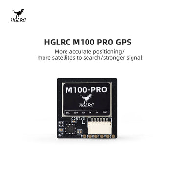 HGLRC M100 PRO GPS Chip B101 10th Generation Protocol Chip QMC5883L Compass for FPV Racing Freestyle Drones