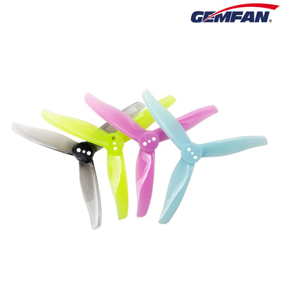 Gemfan 2Pairs/4pcs Gemfan 3016 Propeller 1.5m 2mm hole 3 inch 3-Blade CW CCW FPV Propeller Mini Props For 3inch FPV Racing Drone - Propellers at ZoneFPV