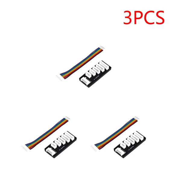 1-10PCS 1S/2S/3S/4S/5S/6S Lipo Battery Balance Charger Cable Lithium Battery Balanced Charger Expansion JST XH Adapter Board