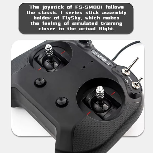 FLYSKY FS-SM001 Simulator for Newcomers 8CH/6CH Support for DRL Liftoff DCL Freerider APD And More Traversing Machines