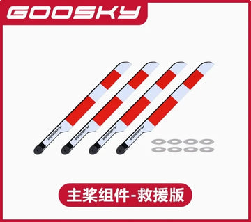 Goosky E2 GPS Air Rescue Edition RC Helicopter Spare Parts Accessories Body Shell Cover Main Blade Motor ESC Servo Tail Rod image 2