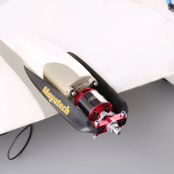 Mayatech 8MM Package for sale model aircraft metal folding propeller + folding nylon propeller fixed wing propeller clamp seat