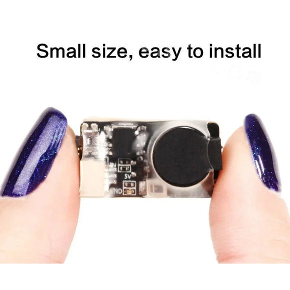 HGLRC FPV Drone Buzzer 100DB LED Built-in Battery 22X12X12mm for RC Model Airplane FPV Racing Drones DIY Parts