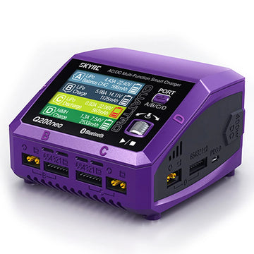 SkyRC Q200neo Lipo Battery Balance Charger Discharger AC200W DC400W for 1-6S LiPo - 0
