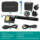 SEQURE S99 Soldering Iron Compatible with JBC245 Tip Support PD|QC|DC|PPS Power Supply for Drone RC Model Welding Repair Tool
