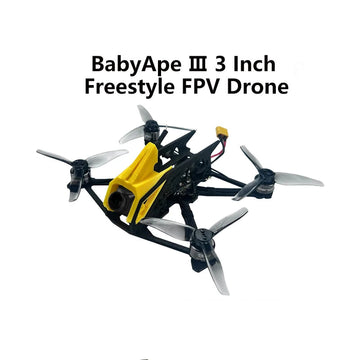 DarwinFPV 2025 NOUVEAU BabyApe Ⅲ Drone FPV Freestyle Analogique BNF 3 Pouces Moteur Bling 1104-5000KV F411 15A ELRS AIO