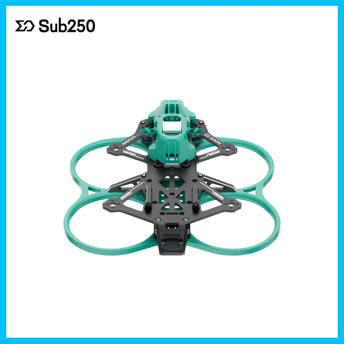 Sub250 DF25 V2 Frame Assembly Parts Guard Frame FPV Quadcopter DollyF ...