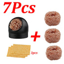 1-14Pcs Soldering Iron Tip Cleaner Desoldering Ball Cleaning Nozzle Tip Clean Brass Wire Sponge Copper Wire Cleaner Ball Tools