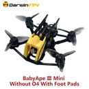 Darwin FPV with 2S 500mAh 100C-XT30 BabyApe Ⅲ Mini No O4 BNF FPV Drone-8