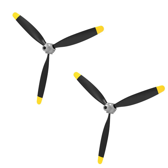 2PCS VolantexRC Mini P-47 76116/ Mini F4U 76108B EPP 400mm Wingspan Airplane RC part 3-Blades Propellers - Propellers at ZoneFPV