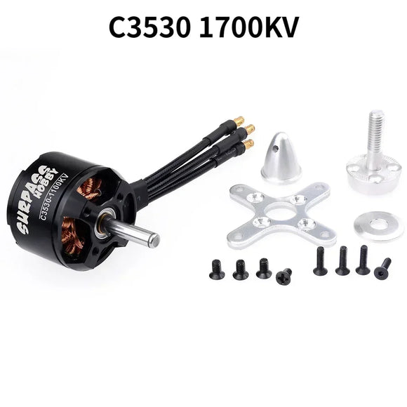 Moteur brushless SURPASS HOBBY 2822 2830 3530 3542 3548 4250 4260 5055 5065 pour avion RC à voilure fixe, drone de course FPV, quadricoptère