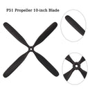 10.5x8 Zoll 4-Blatt-Motion-P51-Stil-Propeller für 1080 Modellflugzeuge Kleinteile Zubehör für ferngesteuertes Spielzeug-6
