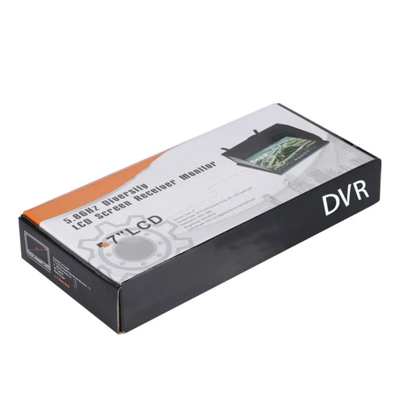 FPVKING LCD5802D 5802 5.8G 40CH 7 Inch FPV Monitor with DVR Build-in Battery For FPV Multicopter RC Quadcopter