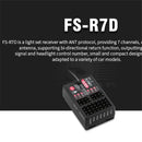 FLYSKY R7D 7-channel Light Set Receiver Applicable G7P 2.4G Wireless Remote Control For RC Car-1