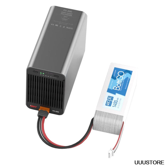 ISDT FD-200 200W 25A Support 2-8S Lipo Battery Wireless APP Control Discharger for RC Drone Car Boat Spare Parts RC Model