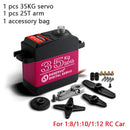 1X wasserdichtes Servo 20 kg 25 kg 30 kg 35 kg 40 kg Hochgeschwindigkeitsservo Metallgetriebe Digital Servo RC Baja Servo für 1/8 1/10 RC-Autos-12