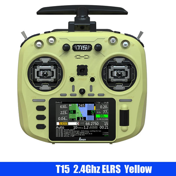 Jumper Sensore Hall T15 Schermo a colori Radiocomando FPV EDGETX/ELRS per drone RC a lungo raggio