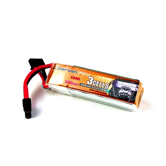 DarwinFPV 3S 500mAh 11.1V 100C Battery for CineApe20