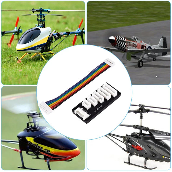 1-10PCS 1S/2S/3S/4S/5S/6S Lipo Battery Balance Charger Cable Lithium Battery Balanced Charger Expansion JST XH Adapter Board