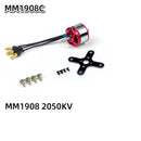 C20 1908 2050KV 1550KV 3.0mm Welle Brushless Außenläufermotor Brushless Motor für RC Flugzeug Flugmodell Multicopter-13