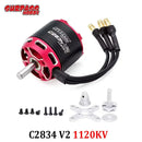 Moteur Brushless Outrunner Surpass Hobby C2822 2826 2830 2834 2838 V2 pour Quadricoptère Drone Avion Planeur Aile Fixe RC-21