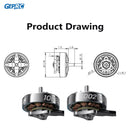 GEPRC SPEEDX2 1002 25000KV 18000KV Motor Suitable T-Cube18 Drone DIY RC FPV Quadcopter Freestyle 1.6-2 Inch Drones Accessories-2