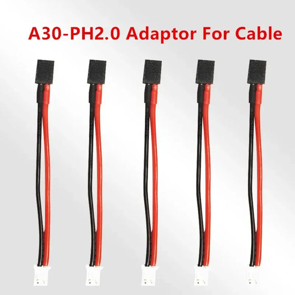 5PCS GNB A30/BT2.0 Connector Set - Male & Female Plug Adapter Cable for Mini FPV Drones
