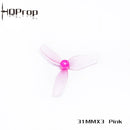 Hqprop Elica ultraleggera da 31 mm x 3 pollici (1,2 pollici) Eliche a 3 pale da 1,2 x 1,1 x 3 con albero da 1 mm per droni RC FPV Freestyle Micro FPV Tinywhoop-3