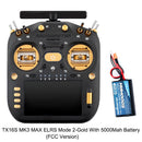 RadioMaster TX16S MK3 MAX 2.4GHz 900MHz AG02 CNC Hall Gimbal 5 inch IPS Touchscreen EdgeTX ExpressLRS Radio Controller