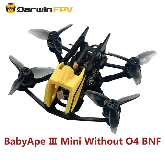 Darwin FPV with 2S 500mAh 100C-XT30 BabyApe Ⅲ Mini No O4 BNF FPV Drone