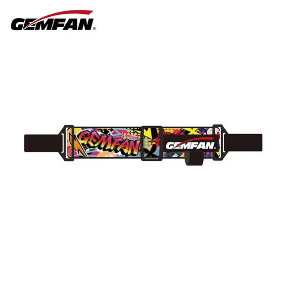 Gemfan Diadema colorida para gafas FPV con correa ajustable de 370 mm para DJI Gafas 2 para drones FPV