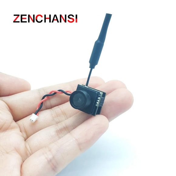 MINI 5.8G FPV 48CH 25mW Transmitter VTX-CAM with 600TVL 120 degree AIO Camera for RC Drone Parts
