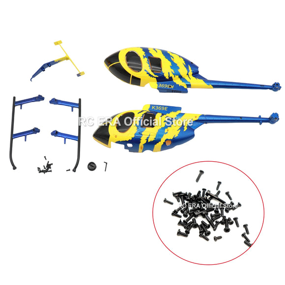 RC ERA Original Spare Parts for C184 Mini MD500 Gyro Stabilized RC Helicopter Main Blade Grip Rotor Head Landing Skid Main Gear